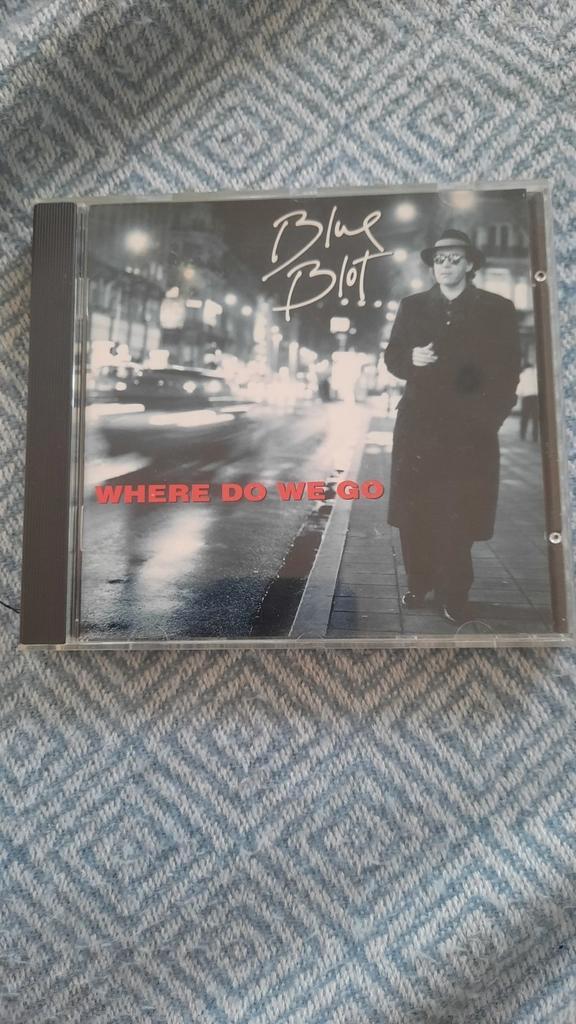 CD BLUE BLOT Where do we go (cd, 1993), Cd's en Dvd's, Cd's | Jazz en Blues, Zo goed als nieuw, Blues, 1980 tot heden, Ophalen of Verzenden