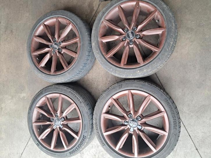 Originele Audi 18 inch velgen met banden, Auto-onderdelen, Besturing, Audi, Ophalen