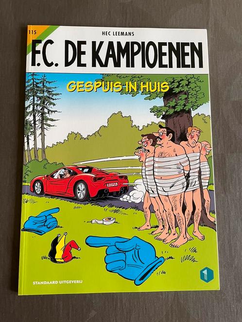 Hec Leemans - Gespuis in huis, Boeken, Stripverhalen, Ophalen