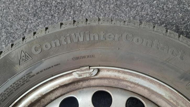 Winterbanden met velg Ford Transit Connect extra load 4 stuk, Auto-onderdelen, Banden en Velgen, Banden en Velgen, Winterbanden