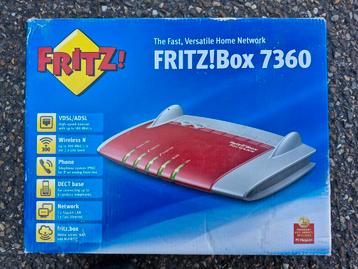 AVM FRITZ!box 7360 fritzbox, Informatique & Logiciels, Routeurs & Modems, Enlèvement ou Envoi, Comme neuf, Routeur avec modem