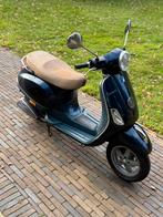 Vespa LX50 bleue, Vélos & Vélomoteurs, Enlèvement ou Envoi, Classe B (45 km/h), Utilisé, Essence