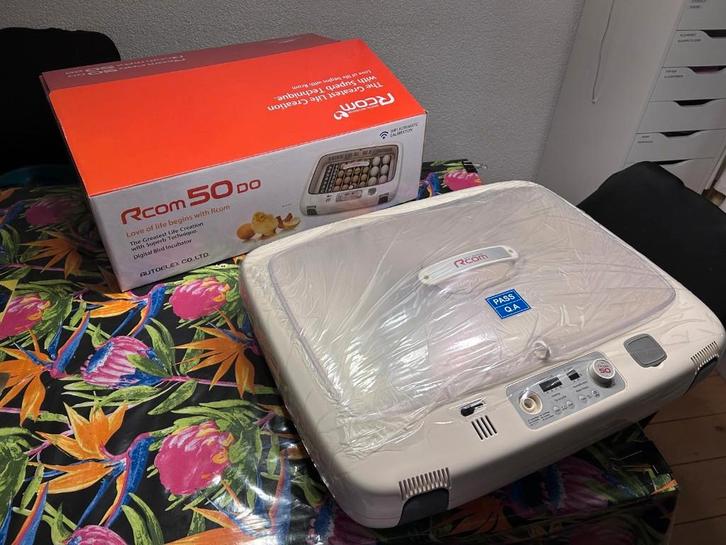 *NIEUW* R-com 50 Max DO broedmachine, Dieren en Toebehoren, Pluimvee | Toebehoren, Nieuw, Broedmachine, Ophalen of Verzenden