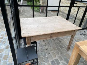 Antieke Ierse tafel, Huis en Inrichting, Tafels | Eettafels, Ophalen, Gebruikt, 100 tot 150 cm, 50 tot 100 cm