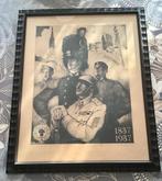 Œuvre de Maurice langaskens une minute de silence, Enlèvement ou Envoi