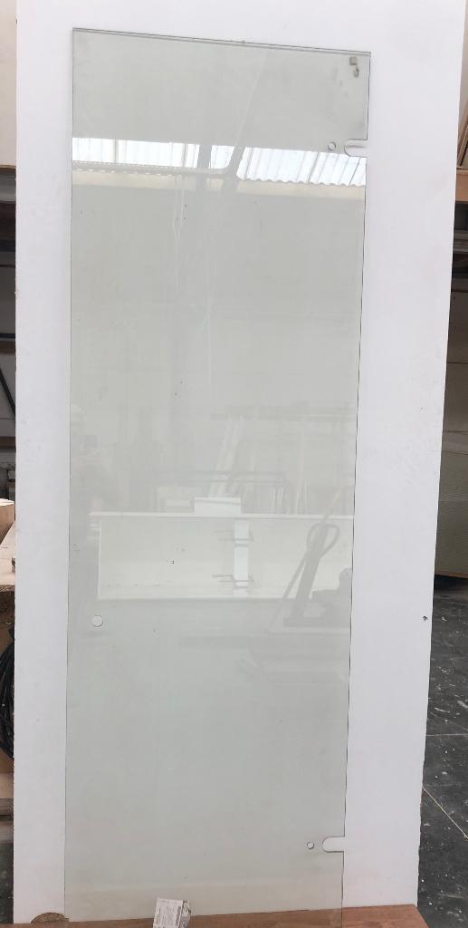 Douchedeur in showerguard gehard glas., Doe-het-zelf en Bouw, Sanitair, Zo goed als nieuw, Glas, Ophalen