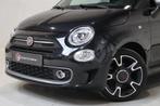 Fiat 500 Sport | Benzine | Airco | Leder | Carplay, Voorwielaandrijving, 4 cilinders, Leder en Stof, Zwart