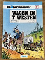 De Blauwbloezen - Wagen in 't Westen - 1(2003) Strip, Boeken, Stripverhalen, Louis Salveriu, Eén stripboek, Ophalen of Verzenden