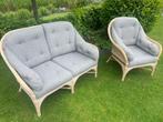 Fauteuils van rotan, Ophalen, Zo goed als nieuw, Riet of Rotan, 125 cm of meer