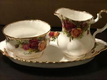 roomstel royal albert country roses beschikbaar voor biedingen