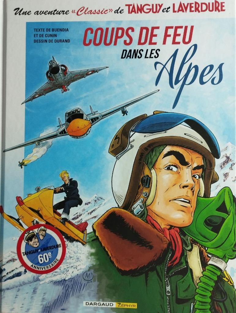 Tanguy et Laverdure – Coups de feu dans les Alpes, Boeken, Stripverhalen, Zo goed als nieuw, Eén stripboek, Ophalen of Verzenden