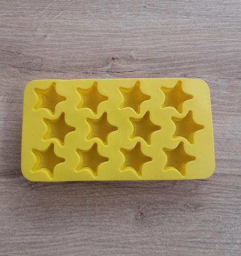 ijsblokjesvorm (sterretjes) in silicone, Huis en Inrichting, Keuken | Servies, Gebruikt, Ophalen of Verzenden