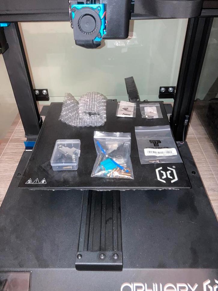 Artillery Sidewinder X1 3D Printer–Zeer goede staat +extra’s, Computers en Software, 3D Printers, Gebruikt, Ophalen