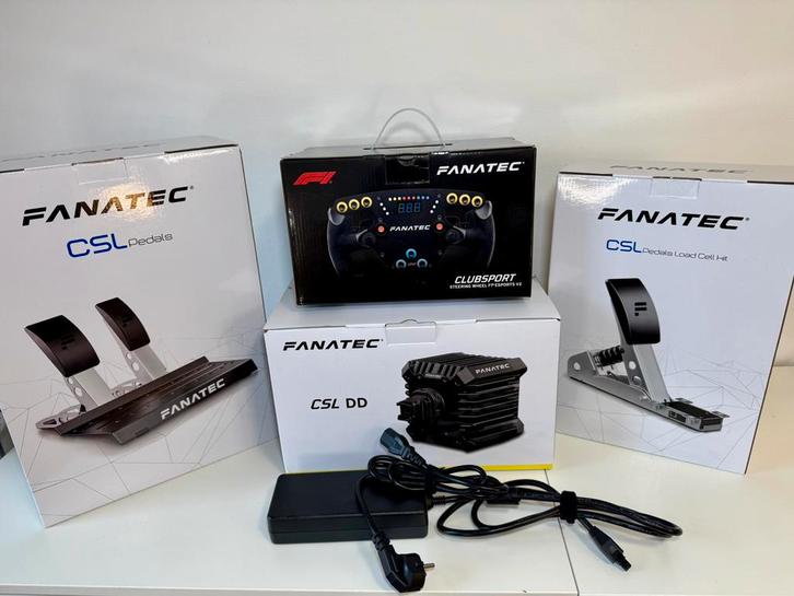 Fanatec Bundle Simracing Starter Pack, Games en Spelcomputers, Games | Pc, Zo goed als nieuw, Simulatie, Ophalen