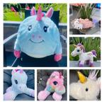Lot peluches et accessoire Licorne, Enlèvement, Utilisé