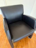 Twee zwarte sky fauteuils, Ophalen, Kunststof, Minder dan 75 cm, Zo goed als nieuw