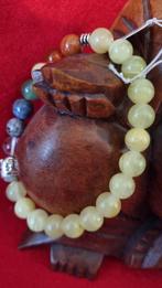 1 Bracelet Bouddhiste Pierre naturelle, 1 Bracelet Boud, Bijoux, Sacs & Beauté, Jaune, Autres matériaux, Envoi, Neuf