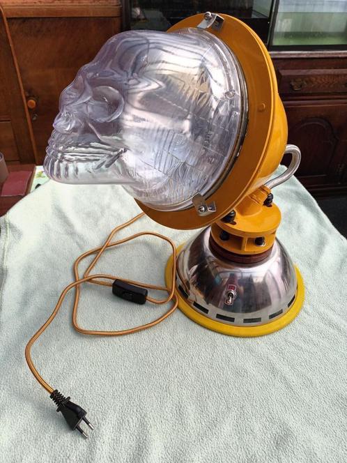 luchtmacht vliegveld landingsbaan sfeerlamp skull design art, Verzamelen, Luchtvaart en Vliegtuigspotten, Zo goed als nieuw, Overige typen