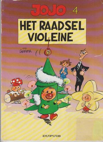 Strip Jojo nr. 4 - Het raadsel Violeine. beschikbaar voor biedingen