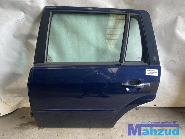 FORD MONDEO 3 station blauw E2 links achter deur portier 200, Autos : Pièces & Accessoires, Carrosserie & Tôlerie, Porte, Ford