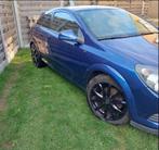 Opel Astra H GTC, Auto's, Opel, Voorwielaandrijving, Zwart, Blauw, Leder