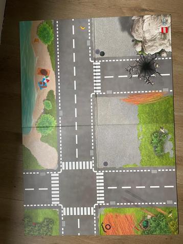 Lego stratenplan uit karton