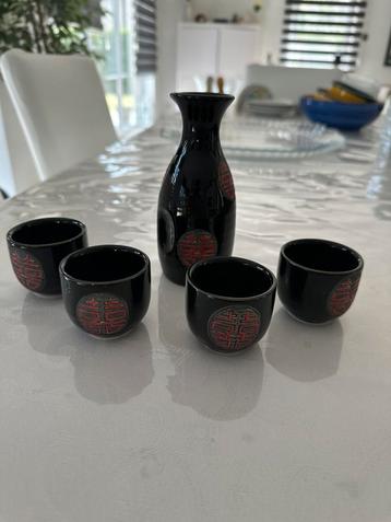Service à saké japonais - excellent état beschikbaar voor biedingen