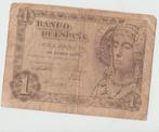 una peseta Banco de Espana  1944, Los biljet, Ophalen of Verzenden, Overige landen