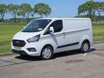 Ford TRANSIT CUSTOM 2.0 L1H1 Wp-Inrichting!, Auto's, Bestelwagens en Lichte vracht, Cruise Control, Wit, Bedrijf, Ford