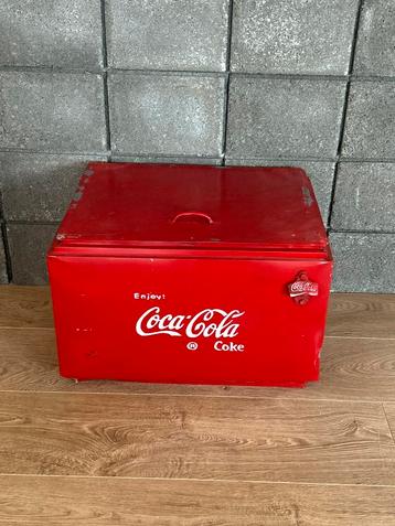 Vintage coca cola koelbox, Enlèvement, Utilisé, Ustensile