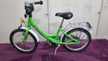 Groene kinderfiets Puky groen beschikbaar voor biedingen
