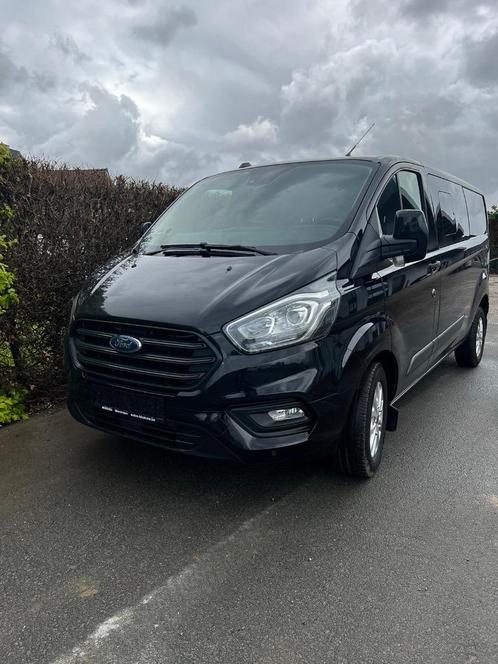 Ford Transit Custom 2.0 Dubbele Cabine, Autos, Camionnettes & Utilitaires, Entreprise, Achat, Caméra de recul, Airbags, Air conditionné