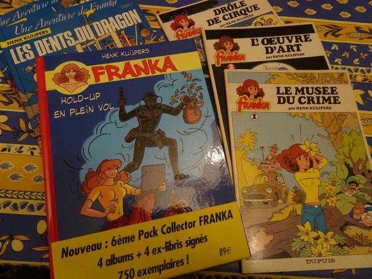 HENK KUIJPERS   FRANKA, Livres, BD, Utilisé, Plusieurs BD, Enlèvement ou Envoi