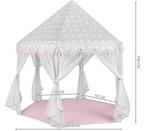 Speeltent voor Kinderen 135x135x140cm Roze-Wit, Kinderen en Baby's, Ophalen of Verzenden, Nieuw