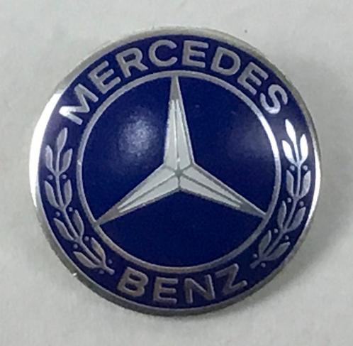 Emblème de broche vintage Mercedes Benz Allemagne de l'Ouest, Collections, Broches, Pins & Badges, Utilisé, Insigne ou Pin's, Autres sujets/thèmes