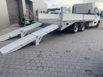 Renault master / trailer be combinatie rijbewijs b beschikbaar voor biedingen