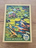 Puzzel 1000 stukken koi vijver, Ophalen of Verzenden, 500 t/m 1500 stukjes, Zo goed als nieuw, Legpuzzel