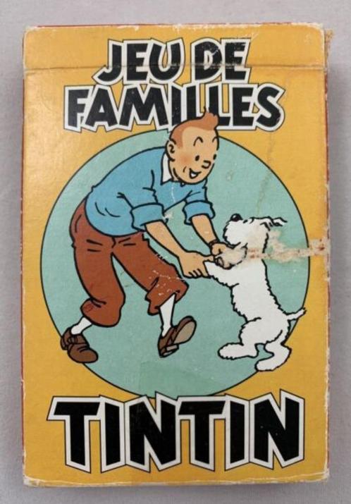 Jeu de Familles TinTin Kuifje Kwartet 1993 Compleet Card Gam, Hobby en Vrije tijd, Gezelschapsspellen | Bordspellen, Gebruikt