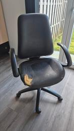 Zwarte bureaustoel, Ophalen, Gebruikt, Zwart, Bureaustoel