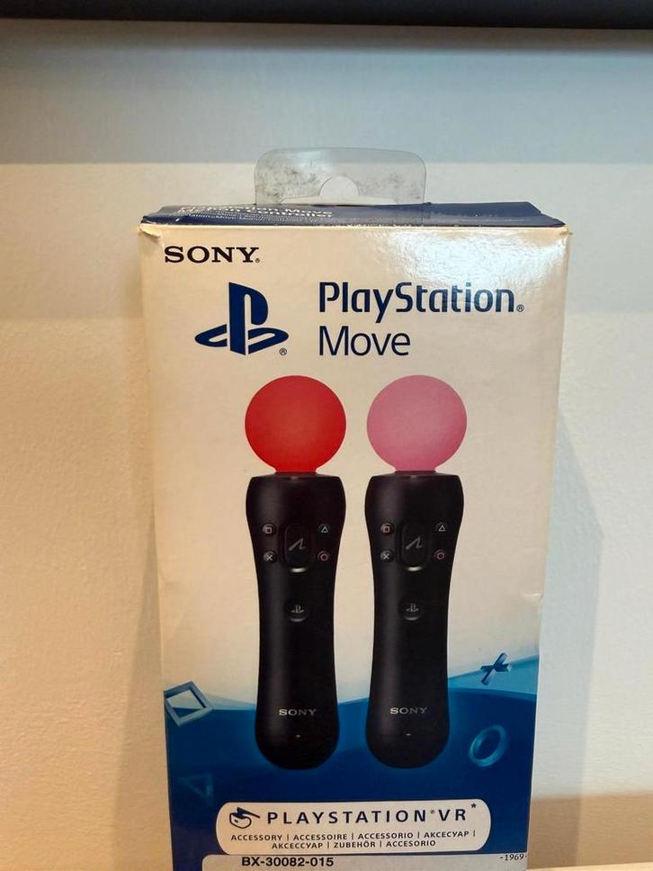 Playstation move motion controllers, Games en Spelcomputers, Spelcomputers | Sony Consoles | Accessoires, Nieuw, PlayStation 3