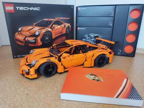 Lego Technic 42056 - Porsche 911 GT3 RS, Kinderen en Baby's, Speelgoed | Duplo en Lego, Zo goed als nieuw, Lego, Complete set