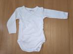 witte body maat 56 opening vooraan perfecte staat, Kinderen en Baby's, Babykleding | Maat 56, Shirtje of Longsleeve, Gebruikt