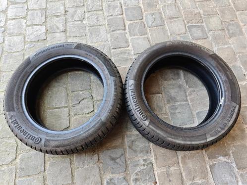 2 winterbanden Continental WinterContact TS850p 215/55 R17 V, Auto-onderdelen, Banden en Velgen, Band(en), Winterbanden, 17 inch