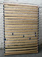 Lattes pour matelas en bois à donner, Huis en Inrichting, Ophalen, Bruin, 140 cm, Zo goed als nieuw