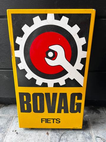 Emaille bord Bovag fiets  beschikbaar voor biedingen