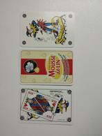 Speelkaart joker van moelin kleur licht geel en rood, Verzamelen, Speelkaarten, Jokers en Kwartetten, Zo goed als nieuw, Ophalen