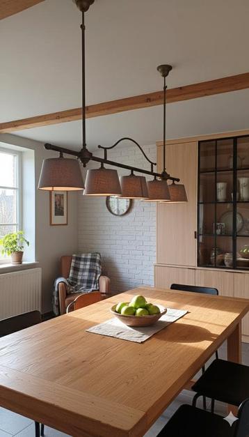 Prachtige Landelijke Plafondlamp - voor sfeervol interieur beschikbaar voor biedingen