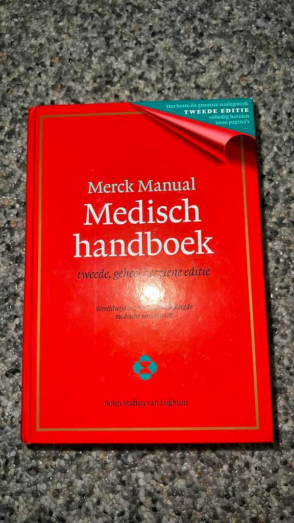 Merck Manual Medisch handboek, Boeken, Wetenschap, Zo goed als nieuw, Ophalen of Verzenden