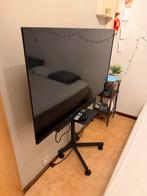 TV 55 INCH + SOUNDBAR + APPLE TV of CHROMECAST+ STAANDER, Ophalen, Zo goed als nieuw, LED, Samsung