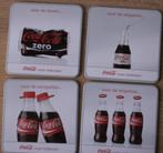 Lot de 4 sous-verres à texte Coca Cola différents pour œuf, Collections, Enlèvement ou Envoi, Neuf